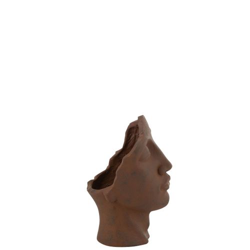 Cache-pot En Argile "david" 38cm Rouille