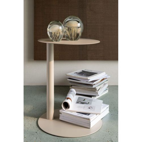 Presse-papier En Verre Méduse "calypso" 15cm Beige