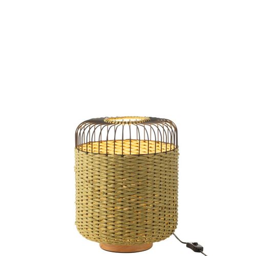 Lampe à Poser En Métal "eldon" 34cm Vert