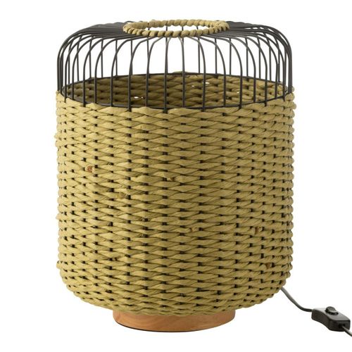 Lampe à Poser En Métal "eldon" 34cm Vert