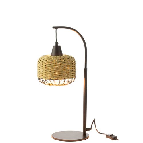 Lampe à Poser Lanterne En Métal "eldon" 52cm Vert