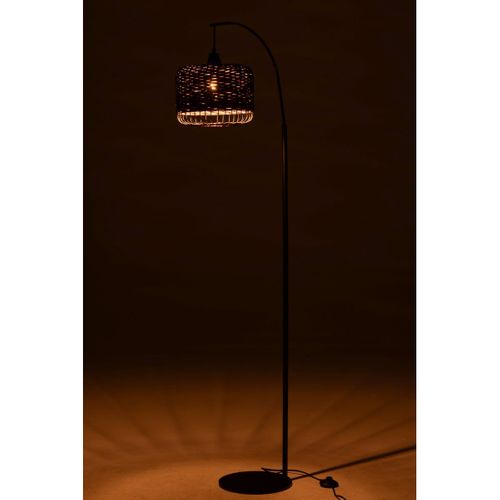 Lampadaire Lanterne En Métal "eldon" 168cm Mauve