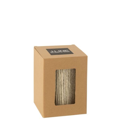 Lampe à Poser Cylindrique à LED "roslyn" 16cm Naturel