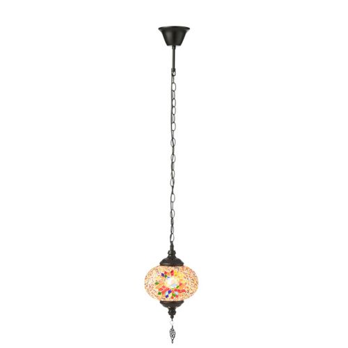 Lampe Suspension Mosaïque "neal" 18cm Multicolore