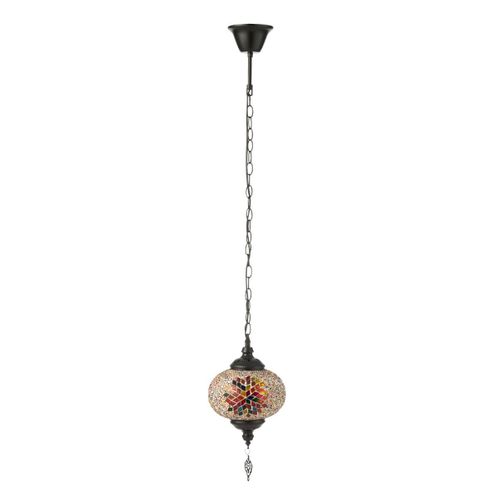 Lampe Suspension Mosaïque "neal" 18cm Multicolore