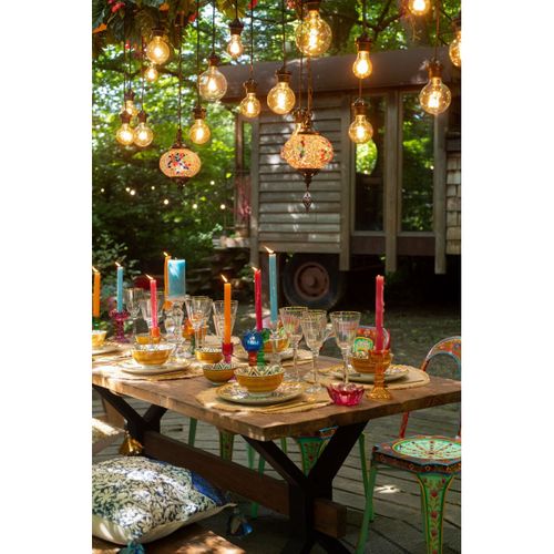 Lampe Suspension Mosaïque "neal" 18cm Multicolore