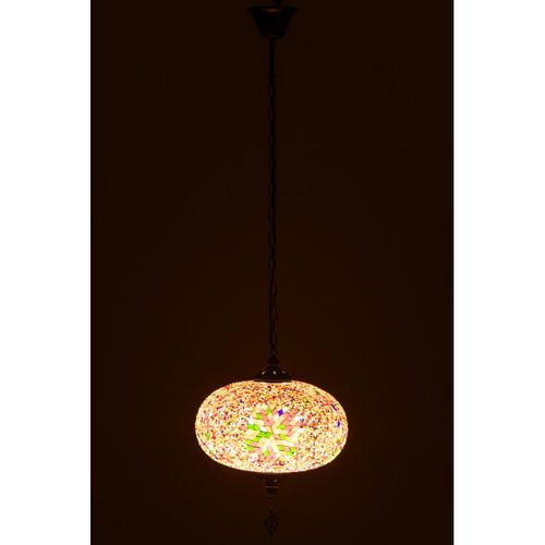 Lampe Suspension Mosaïque "neal" 30cm Multicolore