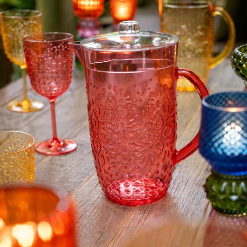 Carafe Réutilisable "barbra" 2,5l Rouge