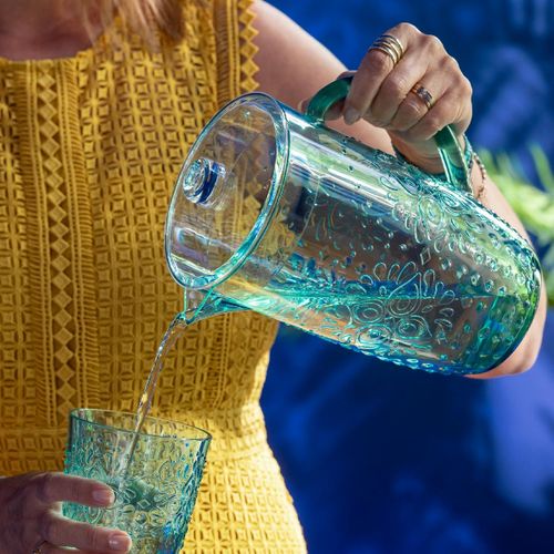 Carafe Réutilisable "barbra" 2,5l Bleu Aqua