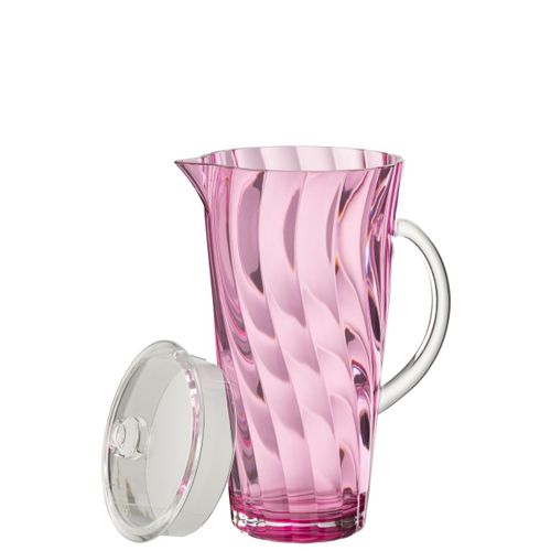 Carafe Réutilisable "vague" 2,32l Rose