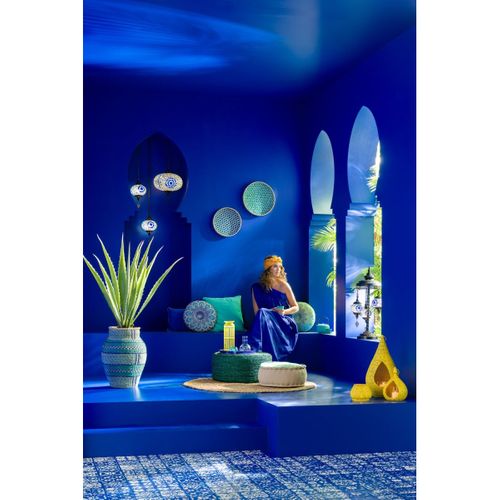 Plante Artificielle En Pot "agave" 115cm Vert