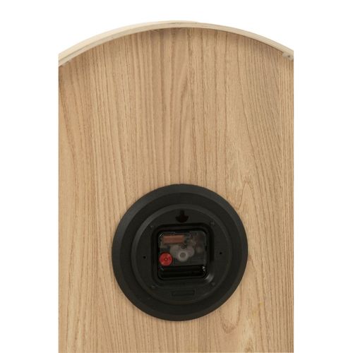 Horloge Murale En Bois "marion" 53cm Naturel