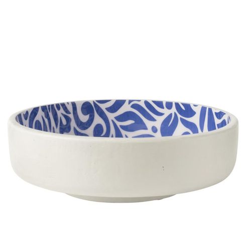 Saladier En Bois "tod" 6,7l Bleu et Blanc