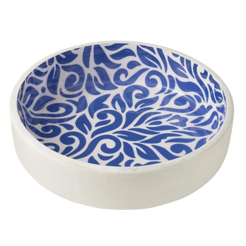 Saladier En Bois "tod" 6,7l Bleu et Blanc