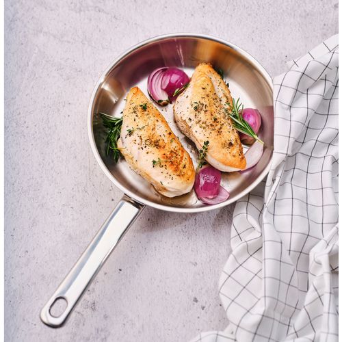 Poele - Daily - Acier Inoxydable - Ø20 Cm - Tous Feux Dont Induction