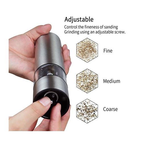 Moulin à Poivre Ou à Sel En Acier Inoxydable  Hg8106