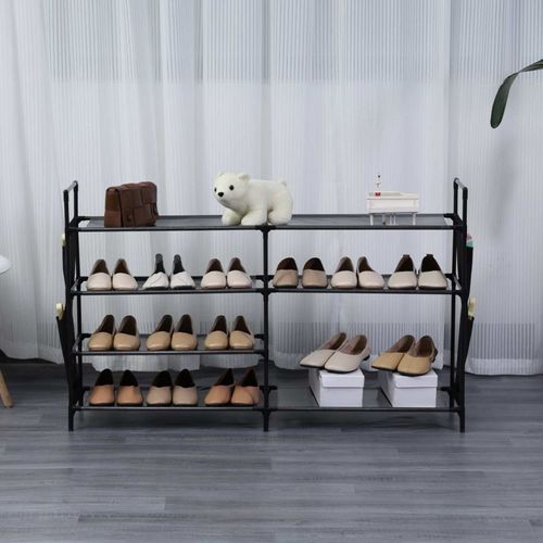 Etagère à Chaussure à 7 Niveaux Noir  Hg03312-blk