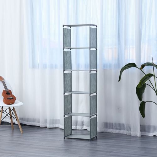 Etagère De Rangement à 5 Niveaux Gris  Hg03336-gry