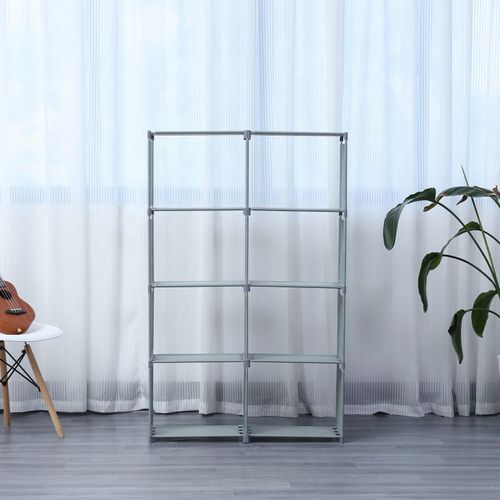 Etagère De Rangement à 8 Niveaux Gris  Hg03343-gry