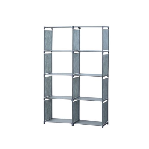 Etagère De Rangement à 8 Niveaux Gris  Hg03343-gry