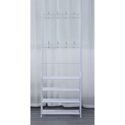 Porte-manteaux D'entrée Avec Étagère à Chaussure  Hg03367