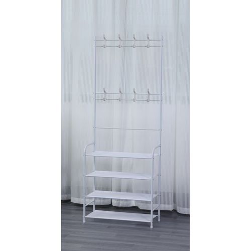 Porte-manteaux D'entrée Avec Étagère à Chaussure  Hg03367