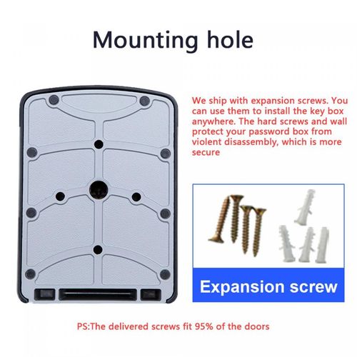 Boîte à Clés Sécurisée Noir  Hg03800