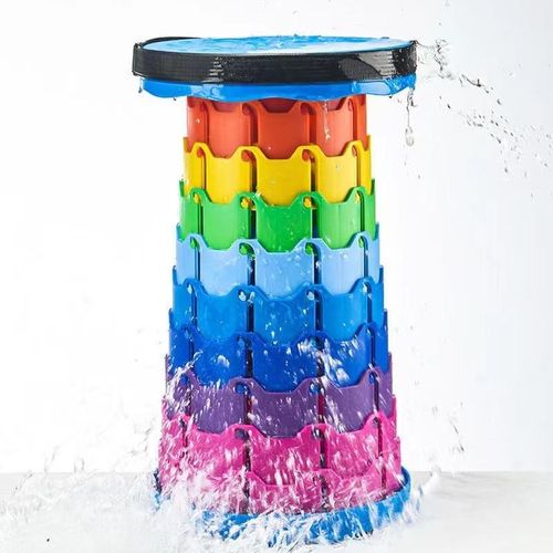 Chaise Télescopique Pliable Et Réglable Multicolor  Hg04067