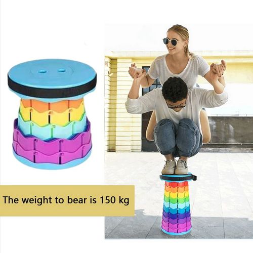 Chaise Télescopique Pliable Et Réglable Multicolor  Hg04067