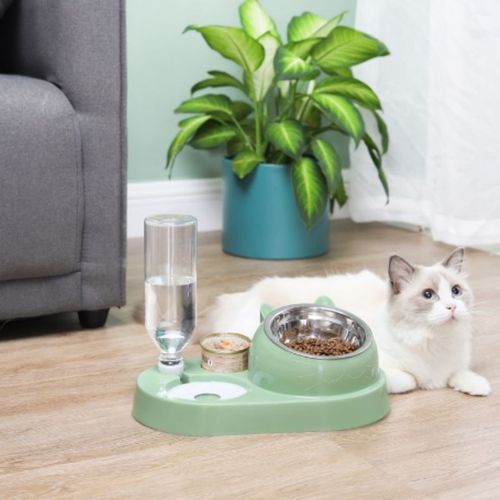 Distributeur De Nourriture Et D'eau Pour Animaux  Hg04197