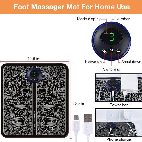 Tapis De Massage Des Pieds Automatique Electrique  Hg04258