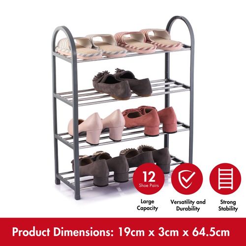 Etagère à Chaussure 4 Niveaux  Hg04500
