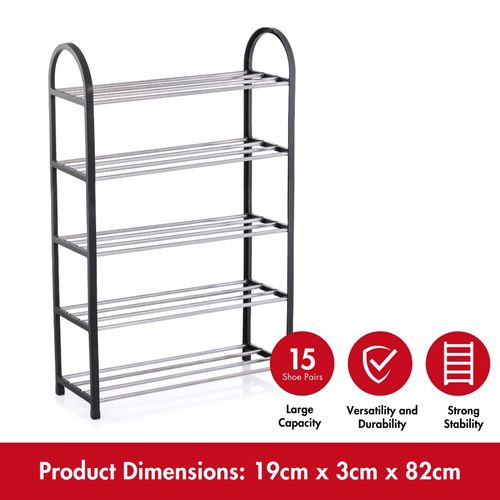 Etagère à Chaussure 5 Niveaux  Hg04517