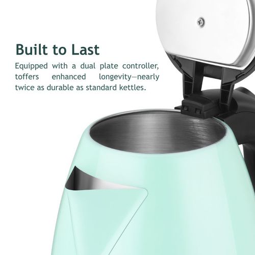 Bouilloire Électrique 1.8l Inox Sans Fil Vert Ha5525-grn