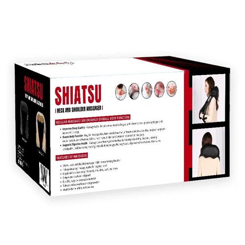Appareil De Massage Pour La Nuque Et Épaule Shiatsu Beige  Hgmsg20-bei