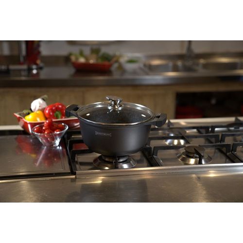 Faitout En Fonte 30 Cm Noir  Rlbs30m