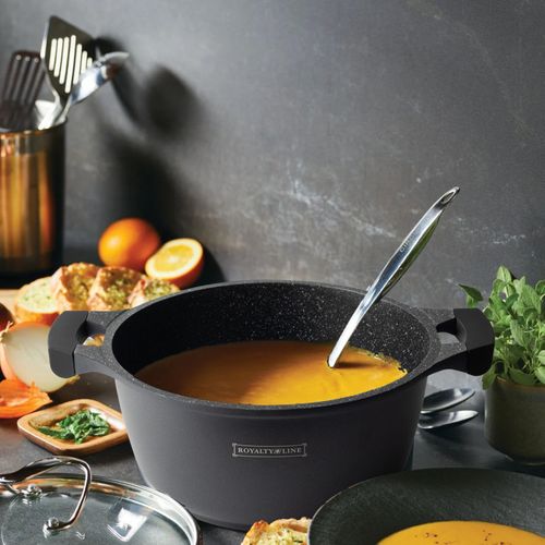 Faitout En Fonte 30 Cm Noir  Rlbs30m