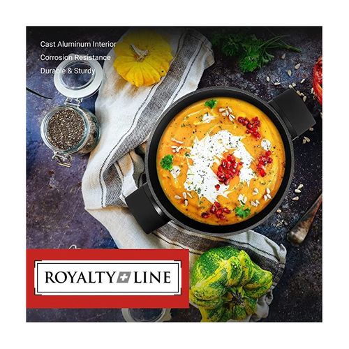 Faitout En Fonte 30 Cm Noir  Rlbs30m