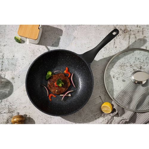 Poêle Wok 28 Cm En Fonte Rlbw28m