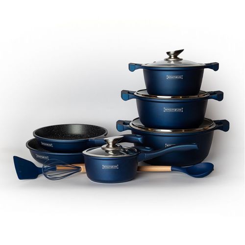 Batterie De Cuisine 13 Pièces Bleu  Rlbs1010m-blu