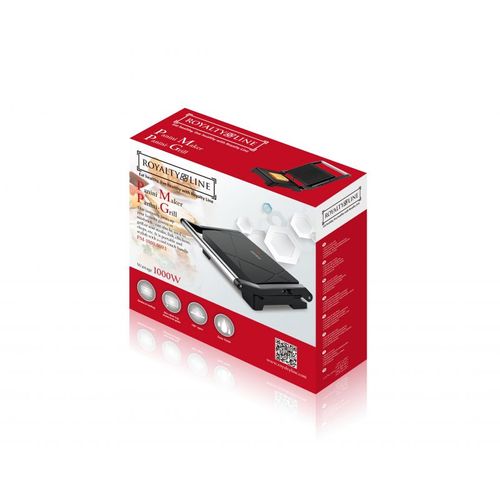 Appareil à Sandwich  1000w Noir  Rlpm10008691-blk