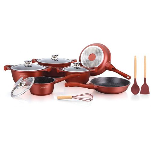 Batterie De Cuisine 13 Pièces Bordeaux  Rlbs1010m-bur