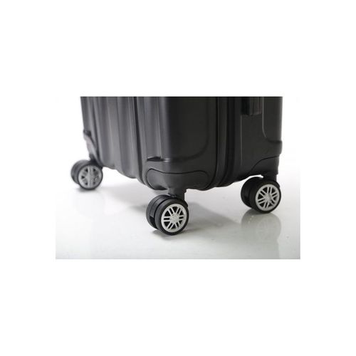 Set 3 Valises 36-67-98 Litres Abs Avec 4 Roulettes Noir  Rllts18706-blk