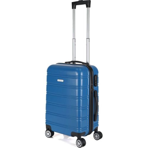 Set 3 Valises 36-67-98 Litres Abs Avec 4 Roulettes Bleu  Rllts18705-blu