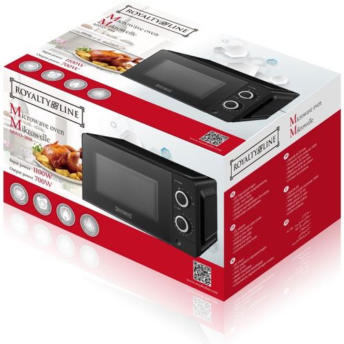 Micro-ondes 20l 700w Noir Rlmwo3818-blk