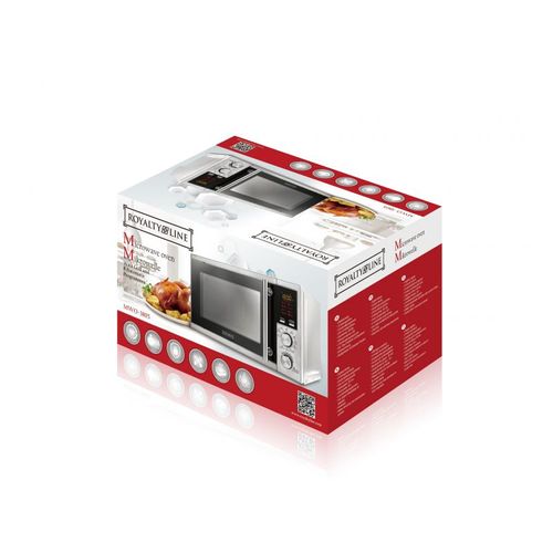 Micro-ondes 20l Avec Gril 700w Argenté Rlmwo3805