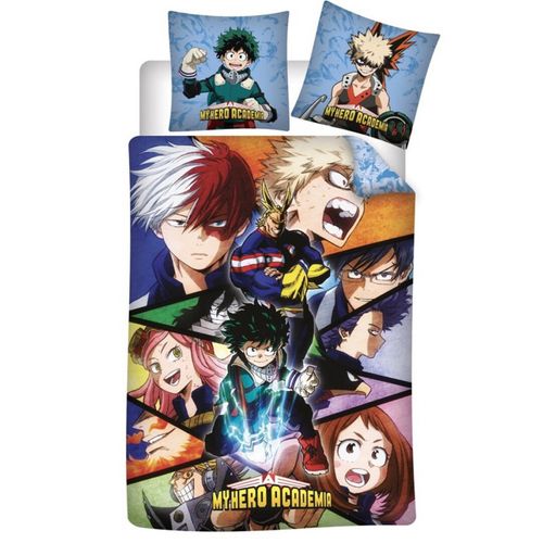 Parure De Lit Réversible My Hero Academia - 140 Cm X 200 Cm