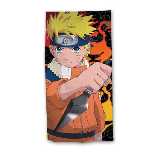 Serviette De Plage - Naruto - Tous Les Personnages - 70x140 Cm