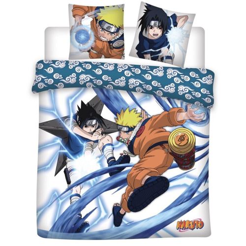 Parure De Lit Réversible Naruto et Itachi - 240 Cm X 220 Cm