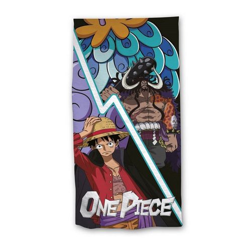 Serviette De Plage 70x140 Cm One Piece Luffy Et Kaido